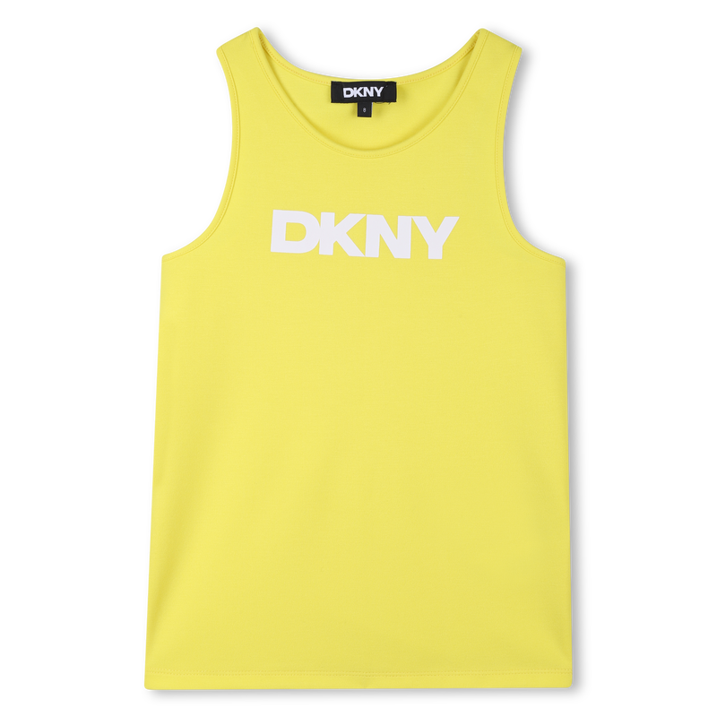 CAMISETA DE REJILLA 2 EN 1 DKNY 
                        NI&Ntilde;A