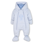 Traje de piloto de poli&eacute;ster, AZUL CIELO, hi-res