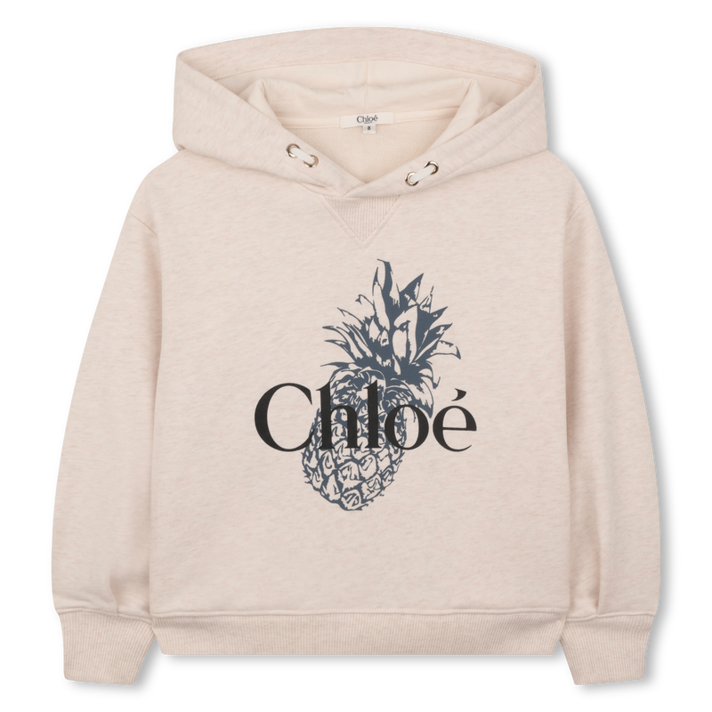 SUDADERA CON CAPUCHA CHLOE 
                        NI&Ntilde;A