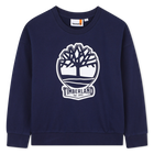 Sudadera con logo estampado TIMBERLAND 
                    NI&Ntilde;O
