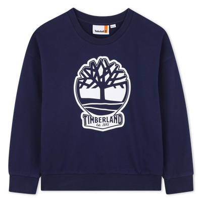 Sudadera con logo estampado TIMBERLAND NI&Ntilde;O