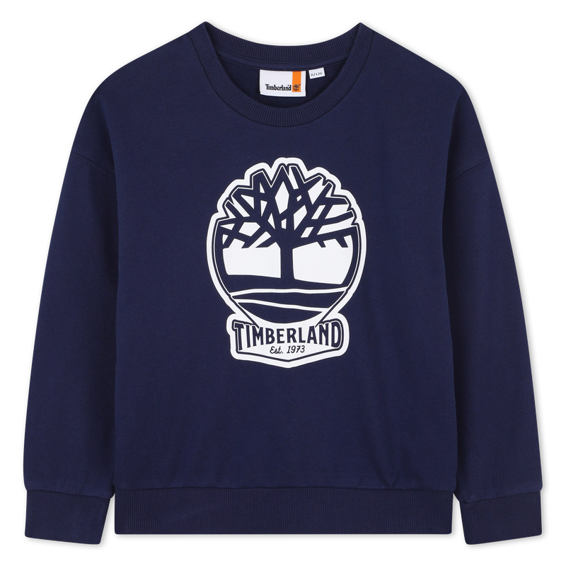 Sudadera con logo estampado TIMBERLAND 
                        NI&Ntilde;O