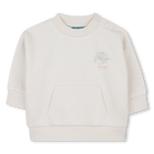 Sudadera con bolsillo delantero central KENZO KIDS 
                    NI&Ntilde;O