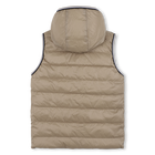 Chaqueta acolchada con capucha efecto flenn BOSS 
                    NI&Ntilde;O