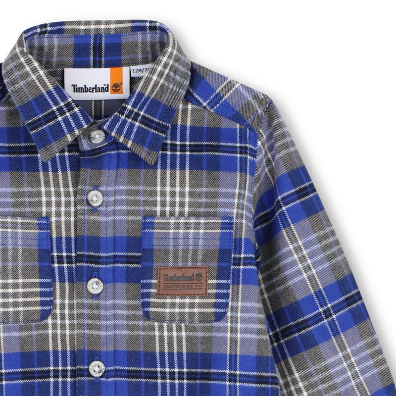 Camisa de mangas largas TIMBERLAND 
                        NI&Ntilde;O