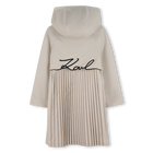 Gabardina forrada KARL LAGERFELD KIDS 
                    NI&Ntilde;A