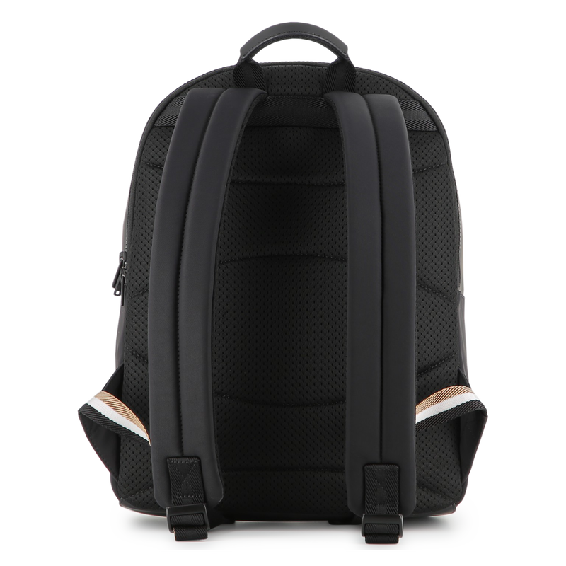 Mochila textil revestida BOSS 
                        NIÑO