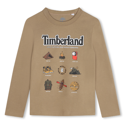 Camiseta estampado delantero TIMBERLAND NI&Ntilde;O
