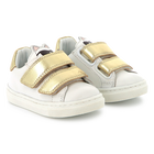 Zapatillas de cuero con velcro KARL LAGERFELD KIDS 
                    NI&Ntilde;A
