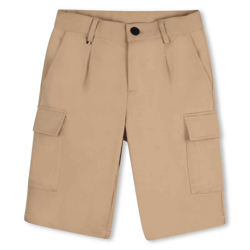 Bermudas lisas con bolsillos BOSS 
                        NI&Ntilde;O