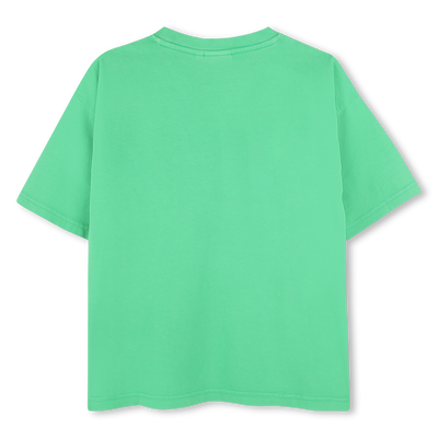 Camiseta de algod&oacute;n deste&ntilde;ida HUGO NI&Ntilde;O