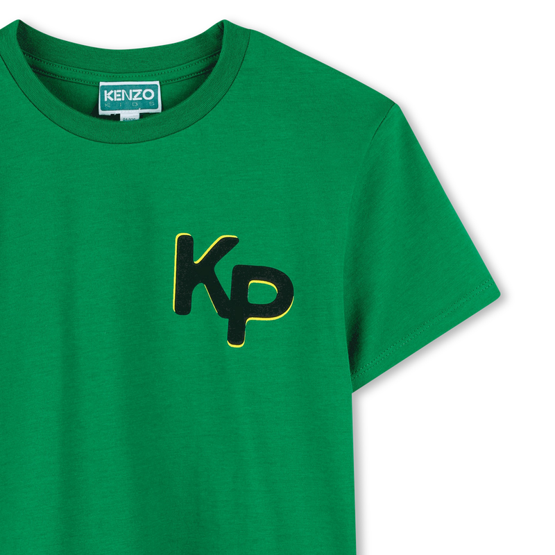 Camiseta manga corta y algod&oacute;n KENZO KIDS 
                        NI&Ntilde;O