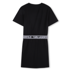 Vestido camiseta KARL LAGERFELD KIDS 
                    NI&Ntilde;A