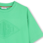 Camiseta de algod&oacute;n deste&ntilde;ida HUGO 
                    NI&Ntilde;O