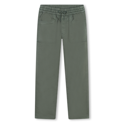 Pantalón de algodón KENZO KIDS UNISEXO