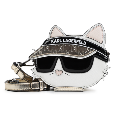 Bolso de lona revestida KARL LAGERFELD KIDS NI&Ntilde;A