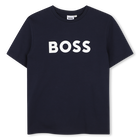 Camiseta de mangas cortas, MARINO, hi-res
