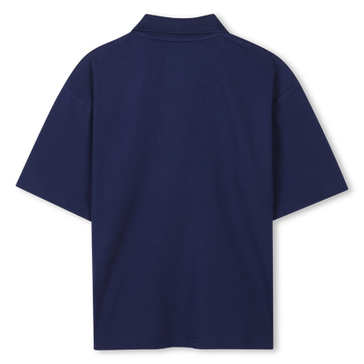 Polo con cuello de cremallera TIMBERLAND NI&Ntilde;O