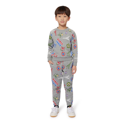 Pantalón de chándal de muletón KENZO KIDS NIÑO