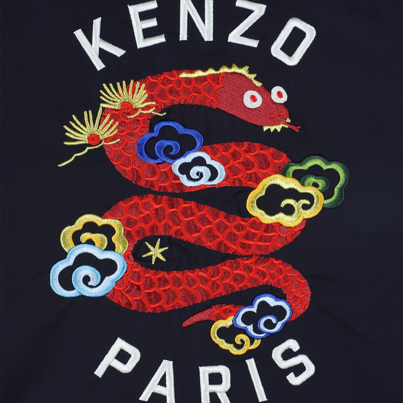 Cazadora de mangas a contraste KENZO KIDS 
                        UNISEXO