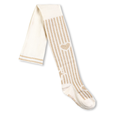 Medias doradas con purpurina BILLIEBLUSH NI&Ntilde;A