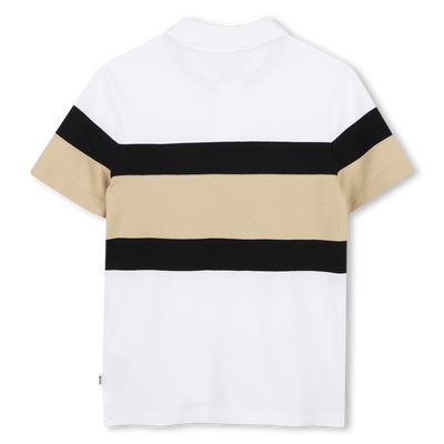 CONJUNTO POLO + BERMUDAS BOSS NI&Ntilde;O