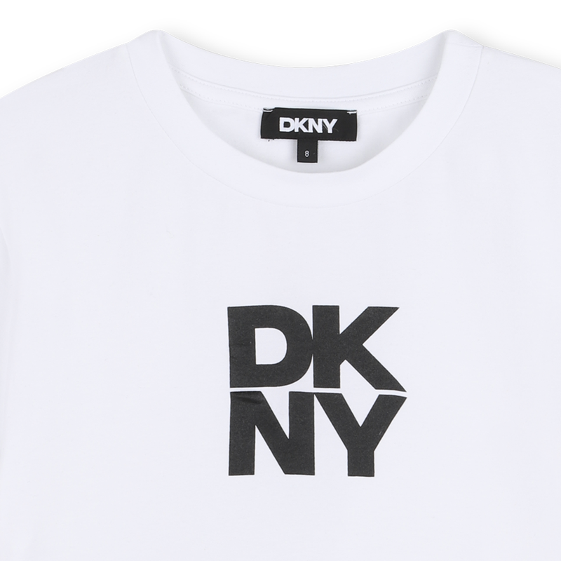 CONJUNTO DE CAMISETA Y LEGGINGS DKNY 
                        NI&Ntilde;A