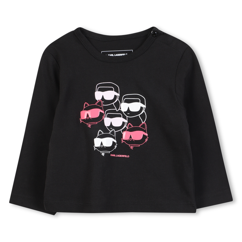 Camiseta de manga larga KARL LARGERFELD KIDS 
                        NI&Ntilde;A