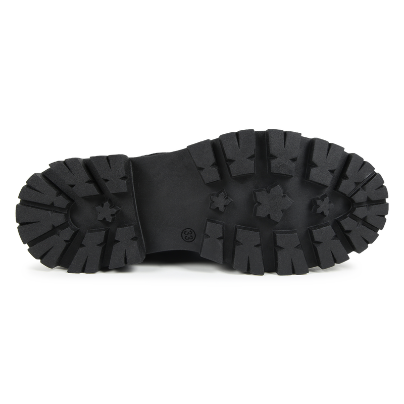 Botines de cuero con cordones ZADIG & VOLTAIRE 
                        NI&Ntilde;A