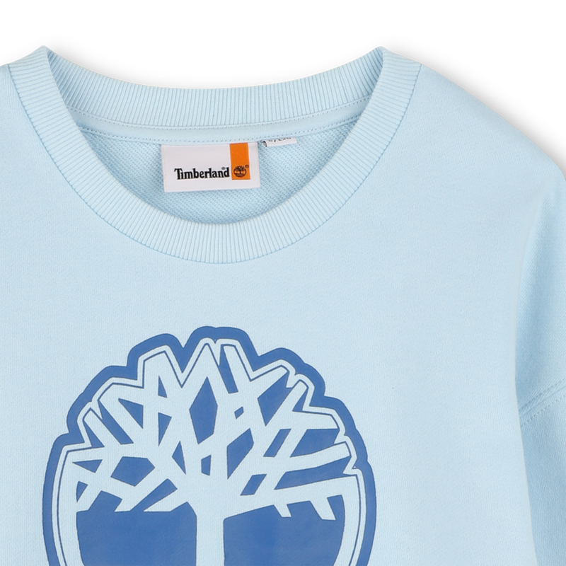 Sudadera con logo estampado TIMBERLAND 
                        NI&Ntilde;O