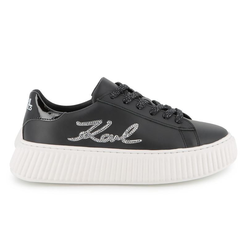 Zapatillas bajas con cordones KARL LAGERFELD KIDS 
                        NI&Ntilde;A