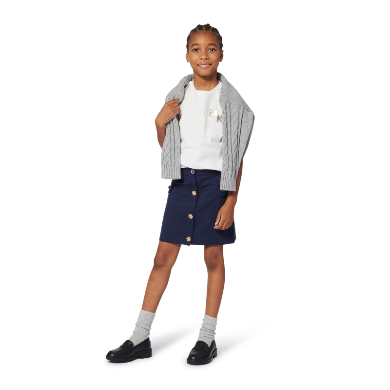 Camiseta de punto de manga corta MICHAEL KORS 
                        NI&Ntilde;A