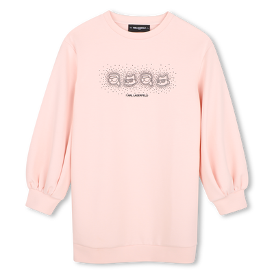 Vestido de manga larga KARL LAGERFELD KIDS NI&Ntilde;A