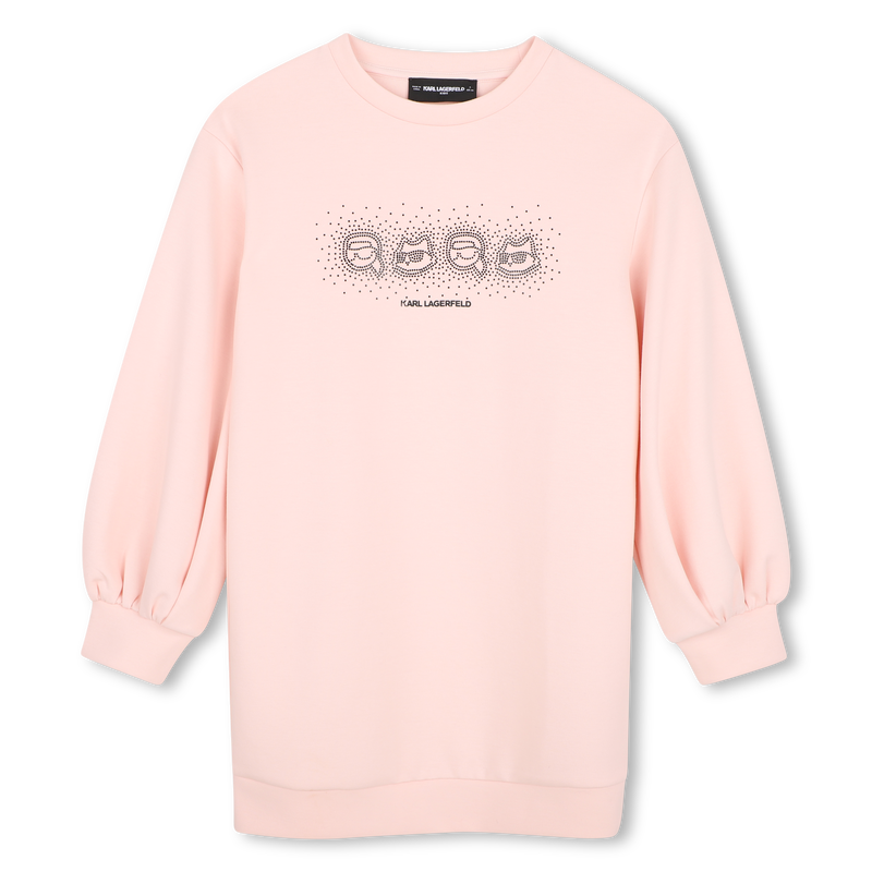 Vestido de manga larga KARL LAGERFELD KIDS 
                        NI&Ntilde;A