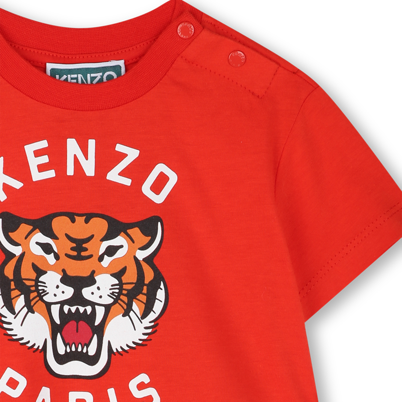 Vestido de manga corta KENZO KIDS 
                        NI&Ntilde;A