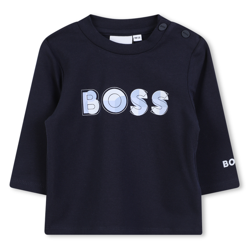 Camiseta de manga larga BOSS 
                        NI&Ntilde;O