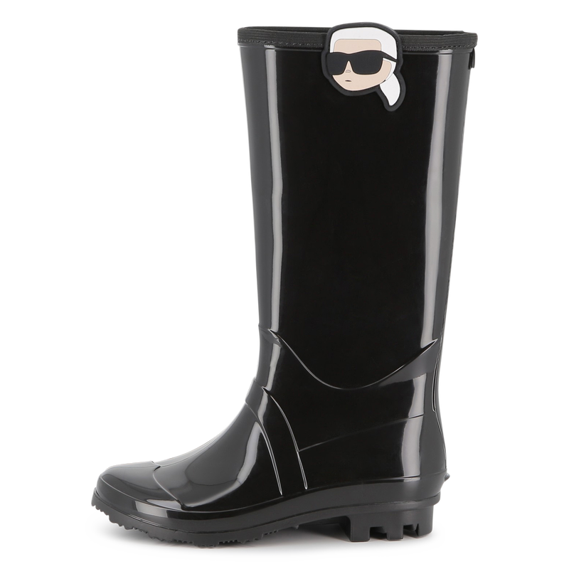 Bota de lluvia grande KARL LARGERFELD KIDS 
                        NI&Ntilde;A