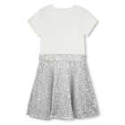 Vestido bimateria MICHAEL KORS 
                    NI&Ntilde;A