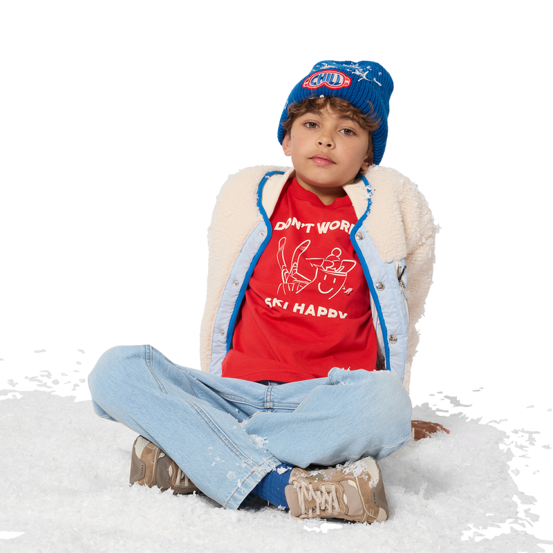 Chaqueta de tela de felpa KIDS AROUND 
                        NI&Ntilde;O