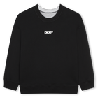 Su&eacute;ter reversible DKNY 
                    UNISEXO
