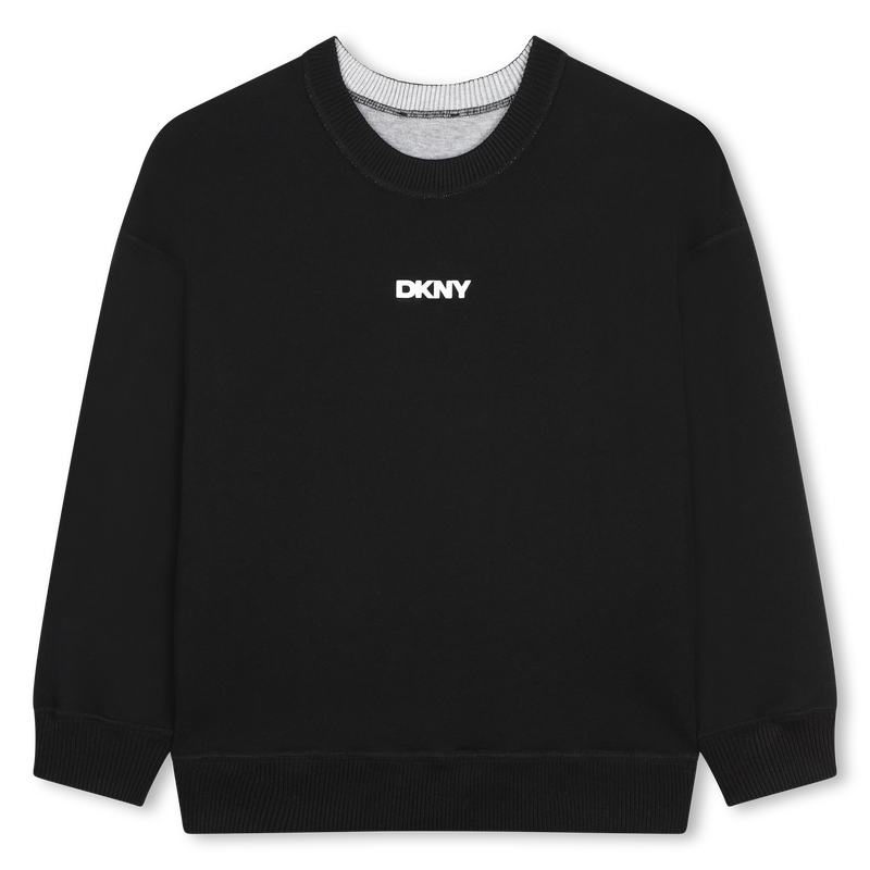 Su&eacute;ter reversible DKNY 
                        UNISEXO