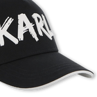 Gorra con cierre ajustable KARL LAGERFELD KIDS 
                    NI&Ntilde;O