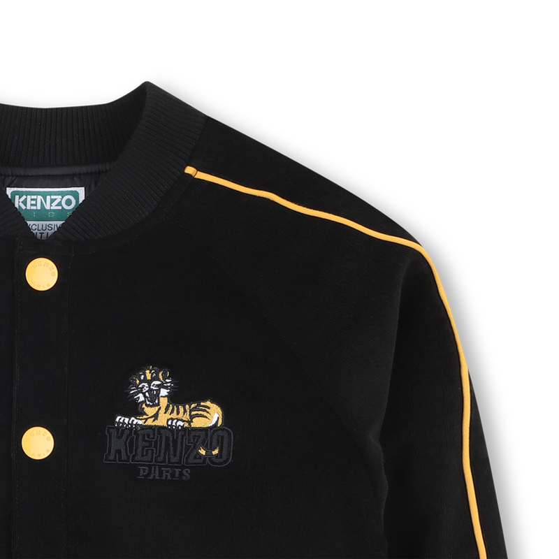 Cazadora bomber de terciopelo KENZO KIDS 
                        UNISEXO