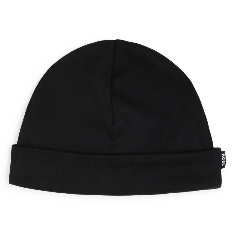 Conjunto de pijama, gorro y babero. BOSS 
                        NI&Ntilde;O