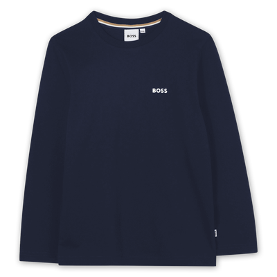 Camiseta de manga larga BOSS NI&Ntilde;O