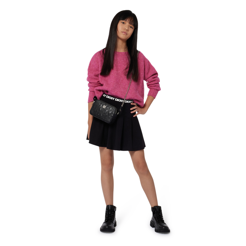 Falda de cintura el&aacute;stica DKNY 
                        NI&Ntilde;A