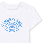 Conjunto de camiseta y pantal&oacute;n corto TIMBERLAND 
                    NI&Ntilde;O