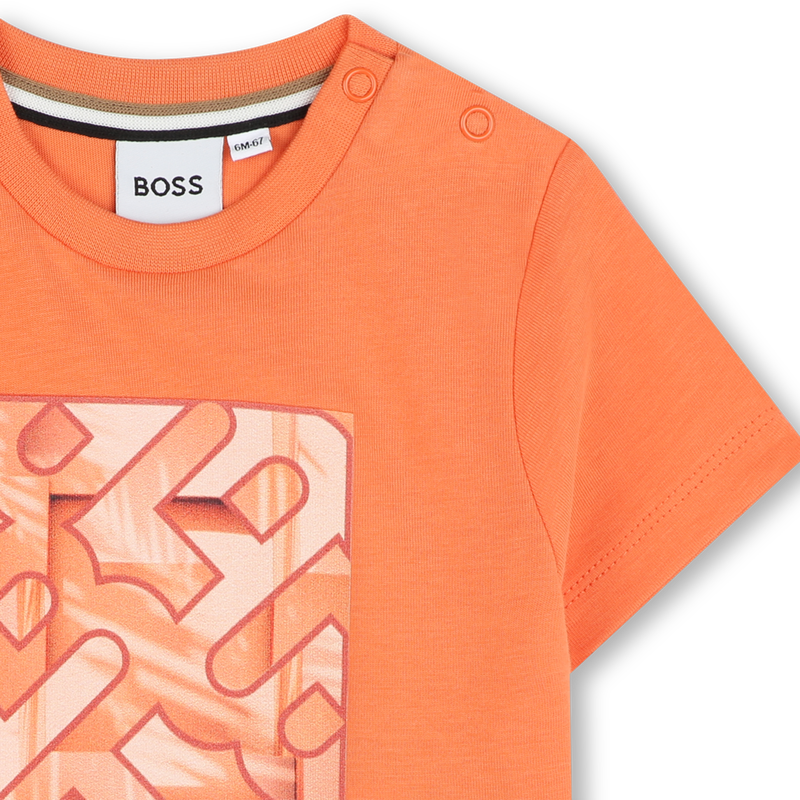 Camiseta de manga corta BOSS 
                        NI&Ntilde;O