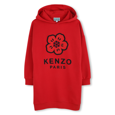Vestido de forro polar sin cepillar KENZO KIDS NI&Ntilde;A