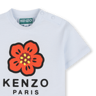 Camiseta con broche en el hombro KENZO KIDS 
                    NI&Ntilde;A